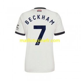 Maillot de Foot Manchester United Beckham 7 Troisième 2024-25